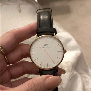 Daniel Wellington rose gold Sheffield watch